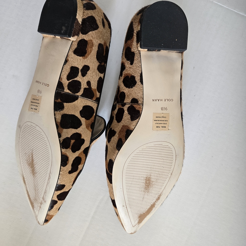 Cole Haan Leopard Print Women's Loafers - Picture 11 of 12
